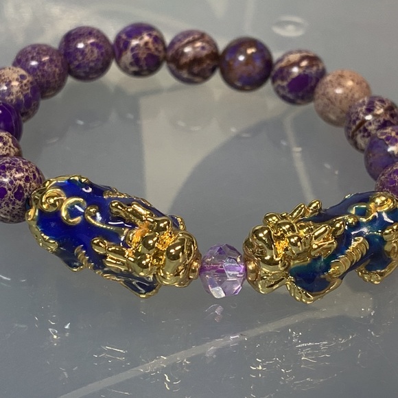 ANXIETY CONTROL NATURAL BRACELET size 7” - Picture 6 of 6